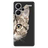 Senada Xiaomi Redmi Note 13 Pro Plus 5G İle Uyumlu Kılıf Silikon Resimli Kedi Prizma