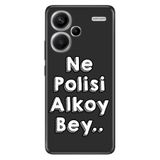 Senada Xiaomi Redmi Note 13 Pro Plus 5G İle Uyumlu Kılıf Silikon Resimli Ne Polisi