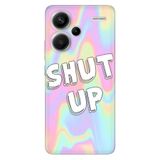 Senada Xiaomi Redmi Note 13 Pro Plus 5G İle Uyumlu Kılıf Silikon Resimli Shut Up