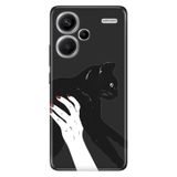 Senada Xiaomi Redmi Note 13 Pro Plus 5G İle Uyumlu Kılıf Silikon Sanat Kedi