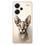 Senada Xiaomi Redmi Note 13 Pro Plus 5G İle Uyumlu Kılıf Silikon Sfenks Kedi
