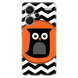 Senada Xiaomi Redmi Note 13 Pro Plus 5G İle Uyumlu Kılıf Silikon Zigzag Baykuş