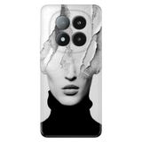 Senada Xiaomi Redmi Note 14 Pro Plus 5G İle Uyumlu Kılıf Desenli Silikon Baskılı Art Girl