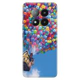 Senada Xiaomi Redmi Note 14 Pro Plus 5G İle Uyumlu Kılıf Desenli Silikon Baskılı Balonlu Ev