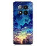 Senada Xiaomi Redmi Note 14 Pro Plus 5G İle Uyumlu Kılıf Desenli Silikon Baskılı Cloud City