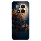 Senada Xiaomi Redmi Note 14 Pro Plus 5G İle Uyumlu Kılıf Desenli Silikon Baskılı Dolunay