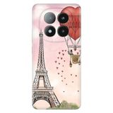 Senada Xiaomi Redmi Note 14 Pro Plus 5G İle Uyumlu Kılıf Desenli Silikon Baskılı Eiffel/Paris