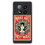 Senada Xiaomi Redmi Note 14 Pro Plus 5G İle Uyumlu Kılıf Desenli Silikon Baskılı Make Art