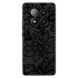 Senada Xiaomi Redmi Note 14 Pro Plus 5G İle Uyumlu Kılıf Desenli Silikon Baskılı Mandala Gül