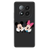 Senada Xiaomi Redmi Note 14 Pro Plus 5G İle Uyumlu Kılıf Desenli Silikon Baskılı Minnie Mickeyyyyy