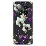 Senada Xiaomi Redmi Note 14 Pro Plus 5G İle Uyumlu Kılıf Desenli Silikon Baskılı Orkide Çiçek