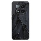 Senada Xiaomi Redmi Note 14 Pro Plus 5G İle Uyumlu Kılıf Desenli Silikon Baskılı Siyah Beton