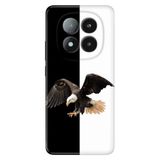 Senada Xiaomi Redmi Note 14 Pro Plus 5G İle Uyumlu Kılıf Desenli Silikon Baskılı Siyah Beyaz Parçalı