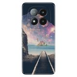 Senada Xiaomi Redmi Note 14 Pro Plus 5G İle Uyumlu Kılıf Desenli Silikon Baskılı Tren Yolu