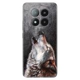 Senada Xiaomi Redmi Note 14 Pro Plus 5G İle Uyumlu Kılıf Desenli Silikon Baskılı Vahşi Kurt