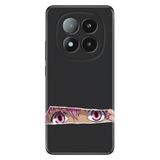 Senada Xiaomi Redmi Note 14 Pro Plus 5G İle Uyumlu Kılıf Desenli Silikon Gizli Bakış