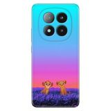 Senada Xiaomi Redmi Note 14 Pro Plus 5G İle Uyumlu Kılıf Desenli Silikon Junior Aslanlar