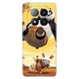 Senada Xiaomi Redmi Note 14 Pro Plus 5G İle Uyumlu Kılıf Desenli Silikon Kungfu Panda