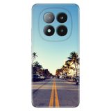 Senada Xiaomi Redmi Note 14 Pro Plus 5G İle Uyumlu Kılıf Desenli Silikon Miami Sunset