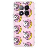 Senada Xiaomi Redmi Note 14 Pro Plus 5G İle Uyumlu Kılıf Desenli Silikon Unicorn Donut