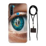 Senada Xiaomi Redmi Note 8 ile Uyumlu Kılıf Atatürk Yolunda Silikon İpli Boyun Askı Aparatı