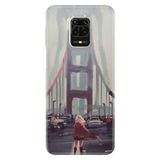 Senada Xiaomi Redmi Note 9 Pro İle Uyumlu Kılıf Desenli Baskılı Silikon Kırmızılı Kadın