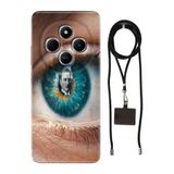 Senada Xiaomi Xiaomi Redmi 14C ile Uyumlu Kılıf Desenli Atatürk Yolunda Silikon İpli Boyun Askı Aparatlı