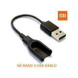 Senal Store Xiaomi Mi Band 3 USB Şarj Cihazı Kablosu Servis - Renkli
