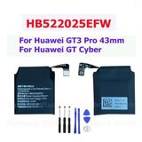 Senastore Huawei Watch GT3 GT 3 Pro 43MM FRG-B19 Watch GT Cyber AND-B19 Akıllı Saat için HB522025EFW 292mAh Saat Pili