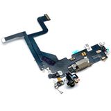 Senastore İphone 13 Pro Uyumlu Şarj Soketli Mikrofon Film Flexi Bordu - Gece Yarısı