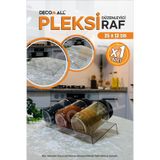 senavia farkınızı yansıtın SS x1 Adet Organizer Pleksi Şeffaf Stand Baharatlık Standı Çekmece Içi Düzenleyici 25x10cm