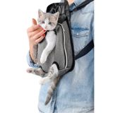 Senba Kedi ve Köpek Taşıma Çantası Kanguru Model Nefes Alabilen Ana Kucağı Pet Taşıma Çantası