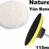 Senbang 115 Cırt Taban Naturel Deri Bone Matkap Adaptörü Araç Kaporta Boya Pasta Cila Polisaj Uygulama Seti