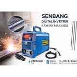 SENBANG 250 Amper Dijital İnverter Kaynak Makinesi – MMA 250A Elektrot Kaynağı 2,5 / 3,2 mm