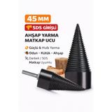 SENBANG 45 mm SDS Girişli Ahşap Yarma Matkap Ucu – Konik Odun Ayırıcı Vida Tipi – Güçlü ve Dayanıklı