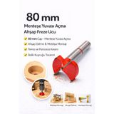 SENBANG 80 mm Menteşe Yuvası Açma Ahşap Freze Matkap Ucu Panç
