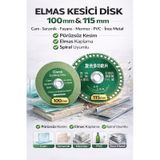 SENBANG Elmas Kesici Disk | Cam – Seramik – Fayans–Mermer–PVC–İnce Metal | 100 mm & 115 mm | Pürüzsüz Kesim