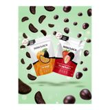 SENChOCO Bitter Çikolata Kaplı Çilek ve Portakal Draje 2'li Paket (2 x 70 g)