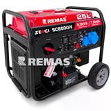 Senci Sc 8000 İv Marşlı Inverter 8 Kva Monofaze Benzinli Jeneratör
