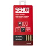 SENCO L17BABR 1-1/2 "18 Ölçer 1/4" Taç Kaplama Zımba, Galvanizli Kaplama 1.000 Adet Paket