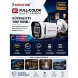 Sencrom 2mp Ahd Güvenlik Kamerası - Beyaz