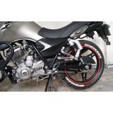 SEND NUDES MOTORSİKLET LASTİK YAZISI STİCKER 8 ADET