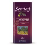 Şendağ - Soğuk Sıkım Erken Hasat Natürel Sızma Zeytinyağı - 5 Litre Teneke