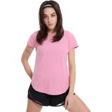 Sendai Kadın Pembe Günlük Stil T-Shirt 25YK013-PMBE - XS