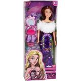Sende Buldum SH40688 Kut.princess Pullu Kıyafet Bebek