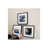 Senden Hediye Yapışkanlı Sök-tak Paspartulu Siyah 21x21cm Fotoğraf Çerçevesi