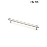 ŞENEL Yapı Market 2 Adet 320 Mm Hitit Boru Boy Kulp Mobilya Dolap Kapak Çekmece Kulpu Mat Krom