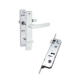 ŞENEL Yapı Market Pimapen Pvc Kapı Kolu - 35 mm Kilit Takım Wc Tip Mekanizmalı