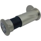 ŞENEL Yapı Market Saten Açılı Kapaklı Kapı Dürbünü Çelik Ahşap Net Görüntü 75-90MM Ayarlı 180° - 1 Adet