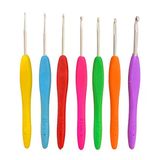 ŞENELYÜN Şenel Yün Silikon Saplı Yün Tığ Set Çantalı Set İçi Tığ No: 2mm, 2.5mm, 3mm, 3.5mm, 4mm, 4.5mm, 5mm